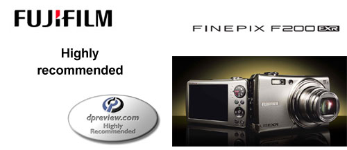 La cámara digital FinePix F200EXR, es el Producto Digital Innovador del 2009