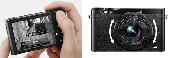 FUJIFILM XQ2 : Anillo de control que permite disparar instintivamente tanto en el modo automático como en el manual.