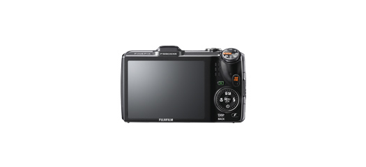 FinePix F550EXR Vista Posterior