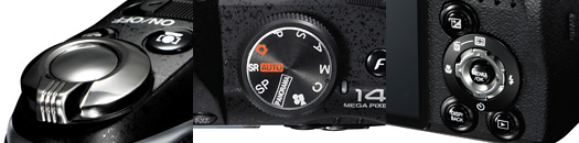 FinePix S3300 : Extraordinario Cuerpo