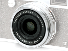 FUJIFILM X100T : Objetivo de longitud focal fija de 23 mm F2