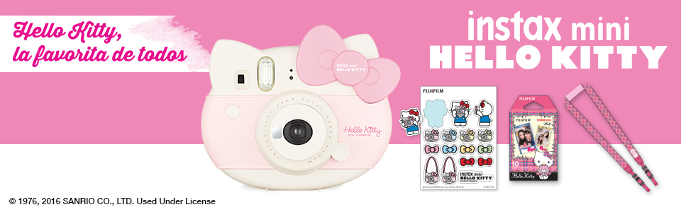 Instax mini HELLO KITTY, cámara instantánea edición limitada de Fujifilm México