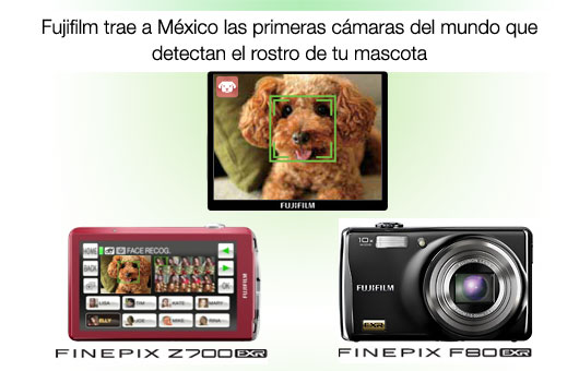 Fujifilm trae a México las primeras cámaras del mundo que detectan el rostro de tu mascota