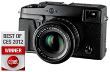 La nueva FUJIFILM X-Pro1 recibe el CNET “Best of CES Award 2012” además de importantes reconocimientos de revistas especializadas durante la reciente edición del Consumer Electronics Show 2012