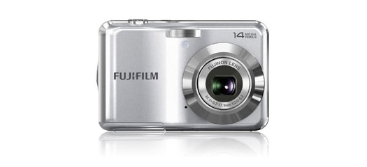 FinePix AX300 Plata Vista Frontal