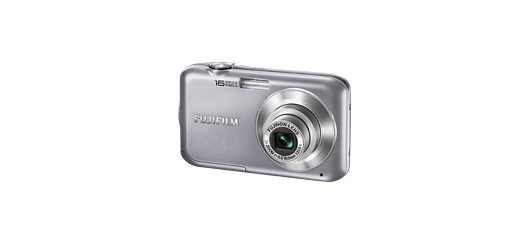 FinePix JV250 Plata Vista Frontal