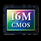 Sensor EXR CMOS II de 16 Megapixeles, Alta calidad de Imagen y rápida respuesta de Auto Enfoque (AF)