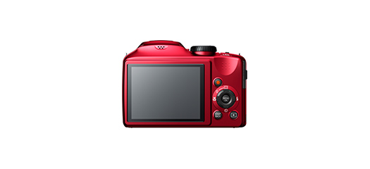 FinePix S4600, S4700, S4800 : Rojo Reverso