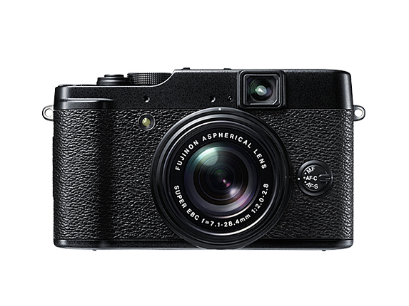 Fujifilm X10 Negro Vista Frontal