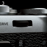 FUJIFILM X100T : 3. La palanca de control se ha cambiado por un dial de control para facilitar su uso.