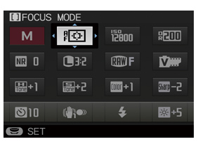 FUJIFILM X-A2 : El botón Q está en una posición de fácil acceso para recuperar rápidamente 16 ajustes.