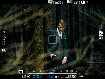 FUJIFILM X-Pro2 : Previsualización de la profundidad de campo