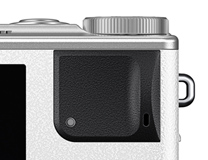 FUJIFILM XQ2 : Empuñadura trasera