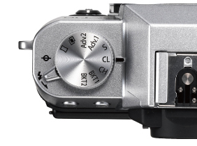 FUJIFILM X-T10 : El dial de accionamiento controla sus opciones de disparo