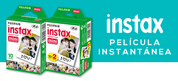 Película Instax wide y mini para las cámaras Instax